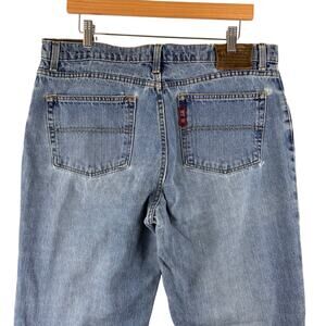 Vintage Polo Jeans Co Ralph Lauren Saturday Jeans Relaxed Womens 14/31 Flag RL